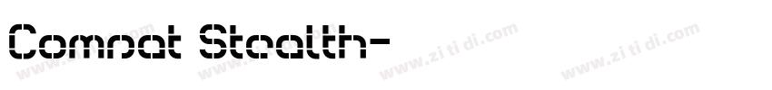 Comsat Stealth字体转换